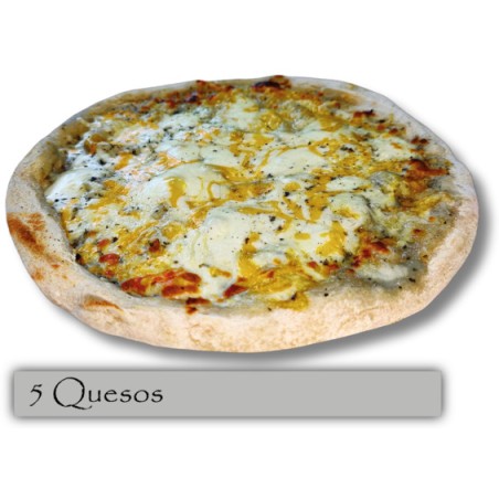 4 PIZZA GOURMET 5 QUESOS