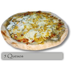 4 PIZZA GOURMET 5 QUESOS