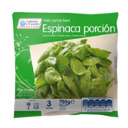 49 ESPINACAS PORCION 750G