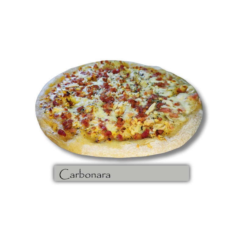 7 PIZZA GOURMET CARBONARA